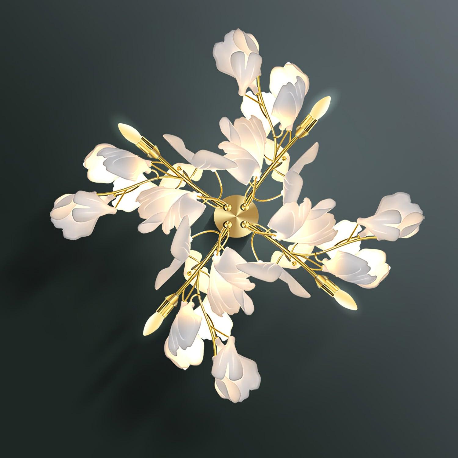 Gingko Flowers Wall Lamp - Cueteks