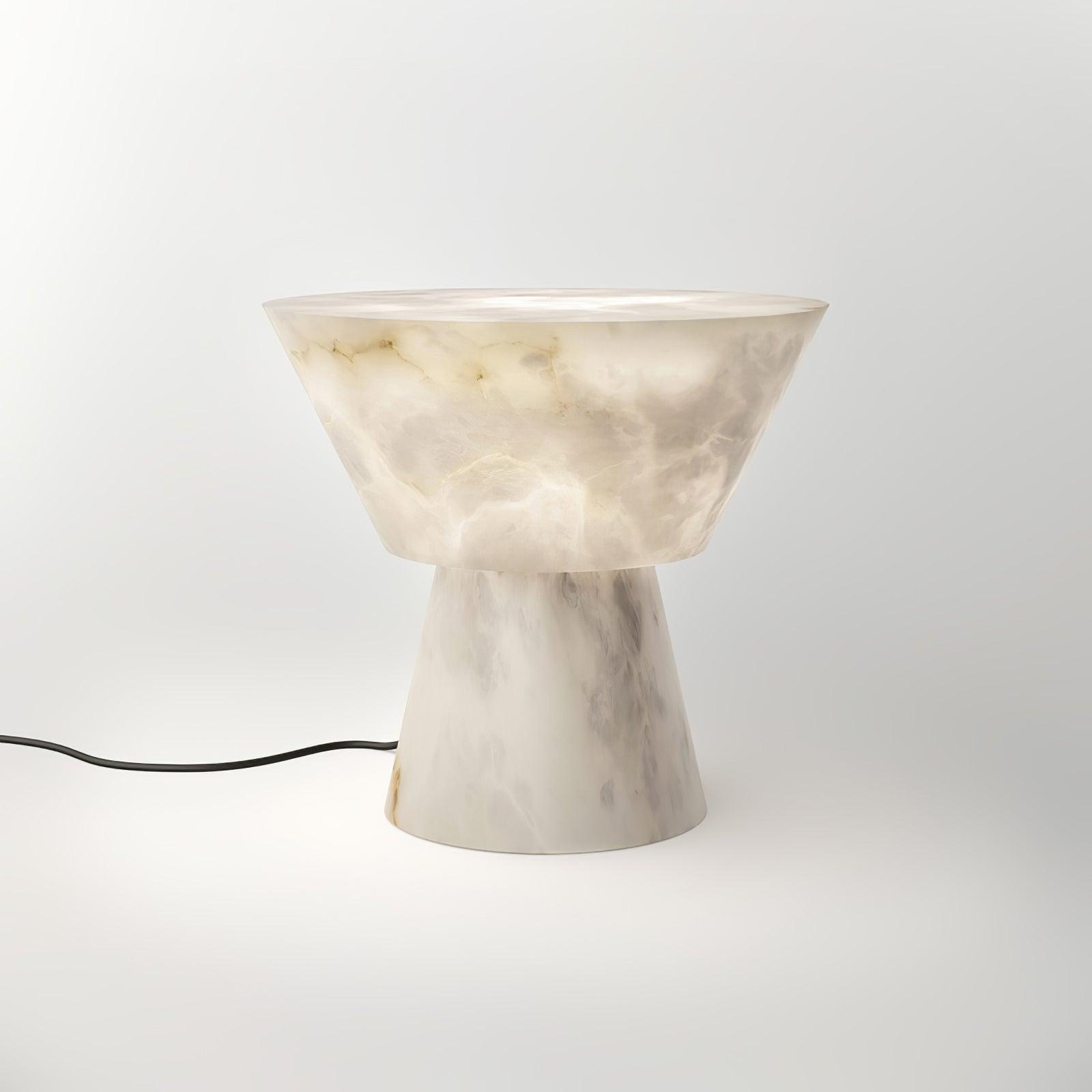Beta Marble Table Lamp - Cueteks