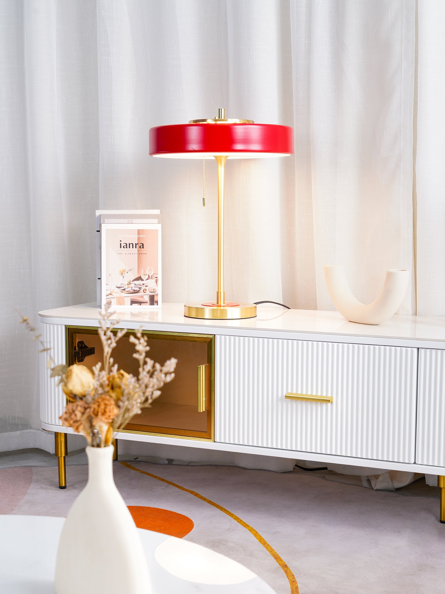 Revolve Table Lamp - Cueteks