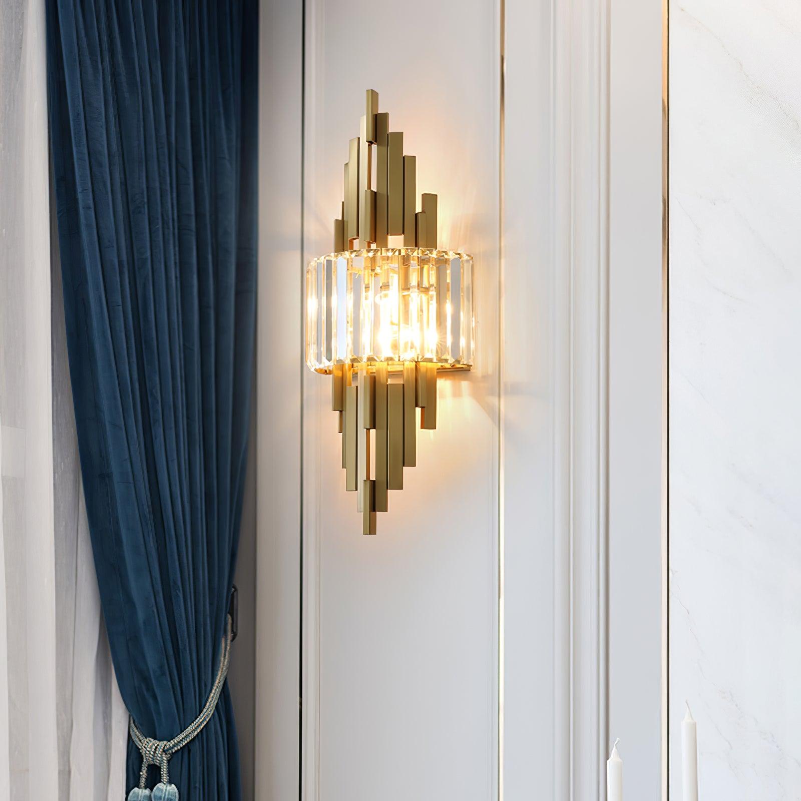 Kubica Crystal Wall Lamp - Cueteks