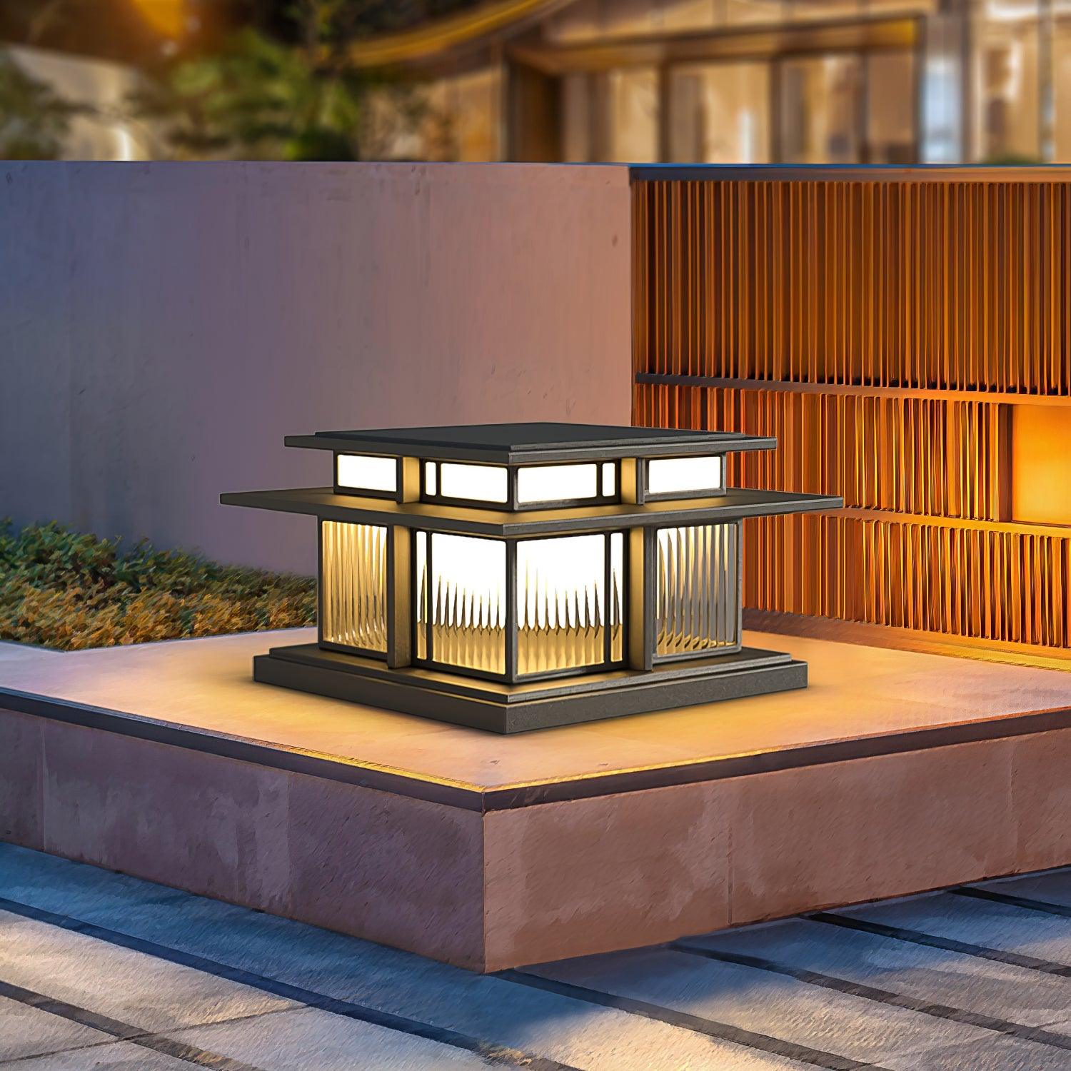 Boilyn Outdoor Pillar Light - Cueteks