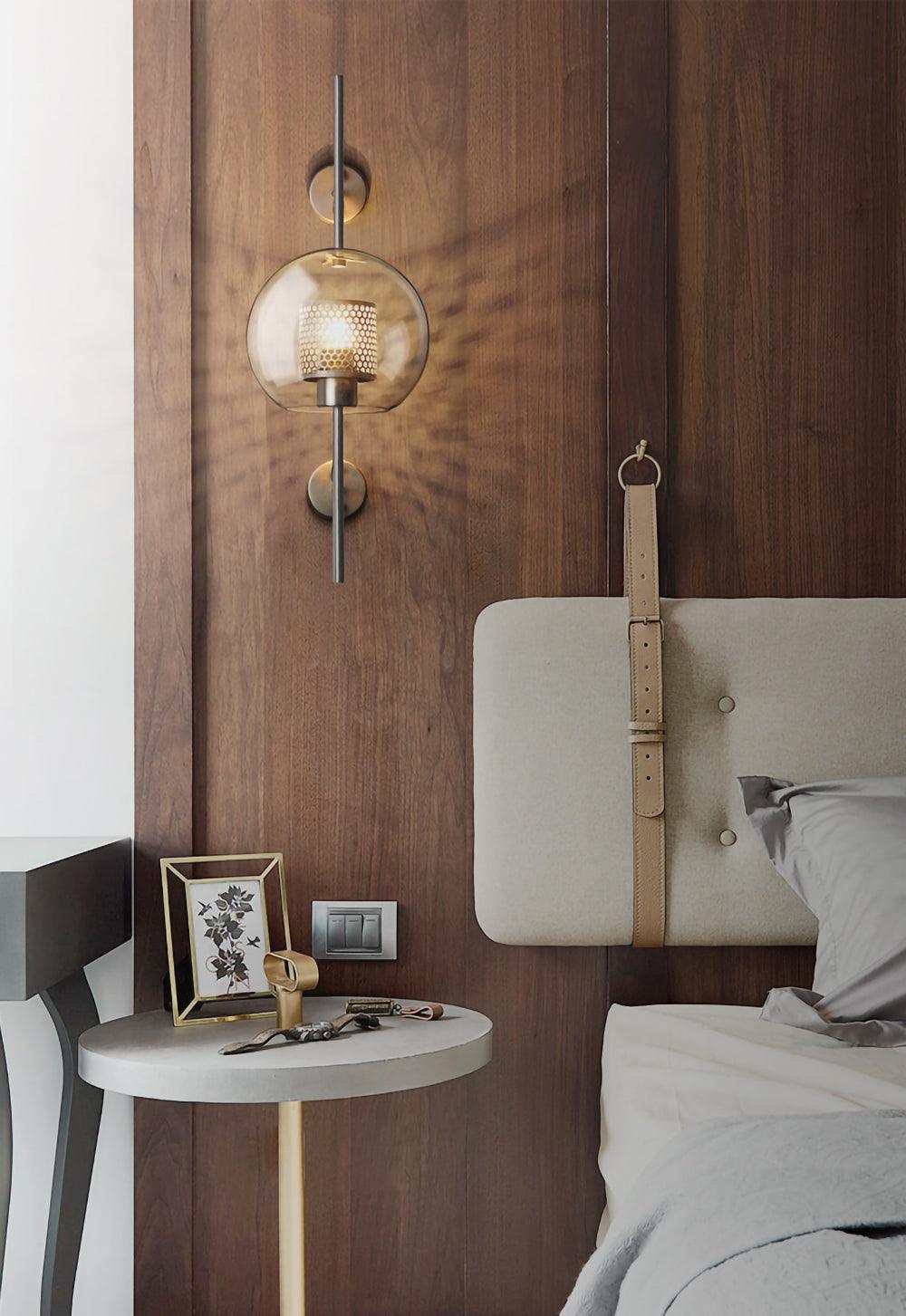 Chiswick Glass Wall Light - Cueteks
