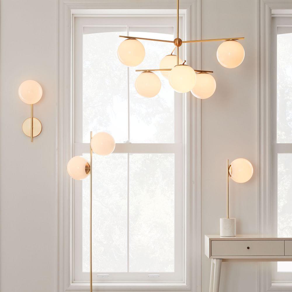 Sphere & Stem Table Lamp - Cueteks