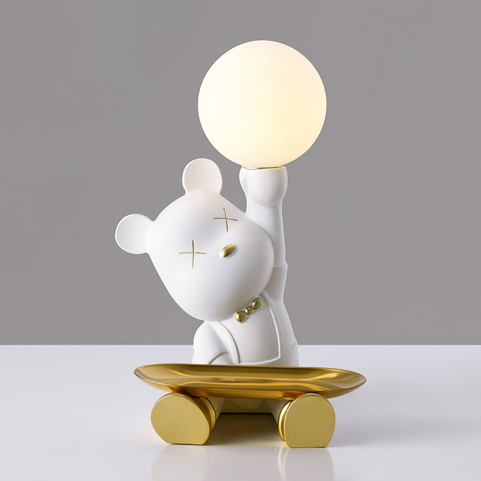 Violent Bear Tray Desk Lamp - Cueteks