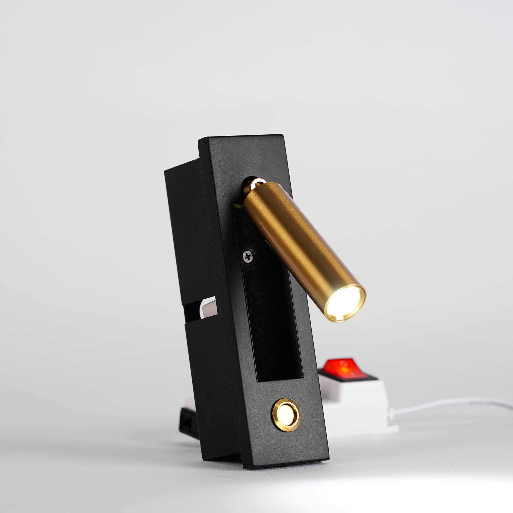 Embedded Bedside LED reading wall light