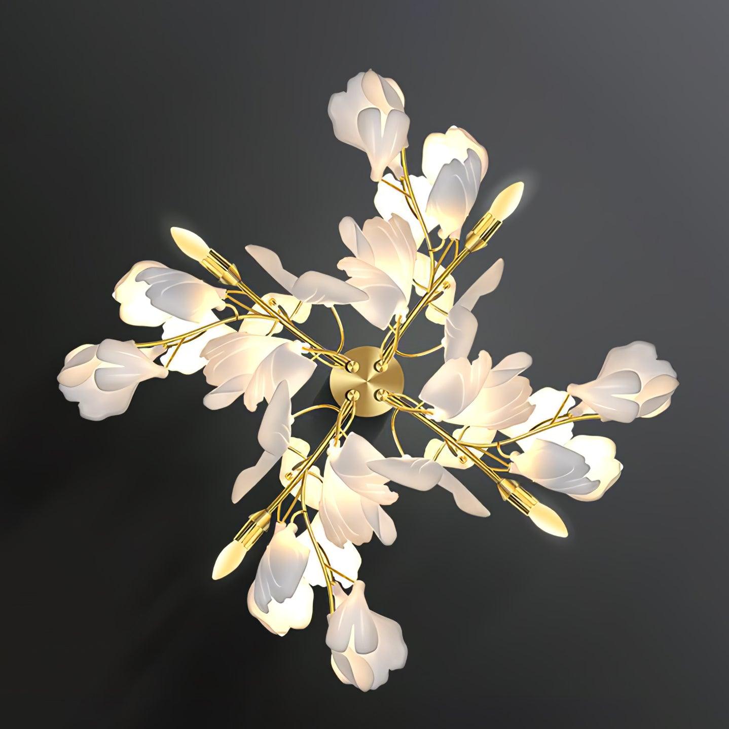 Gingko Flowers Wall Lamp - Cueteks