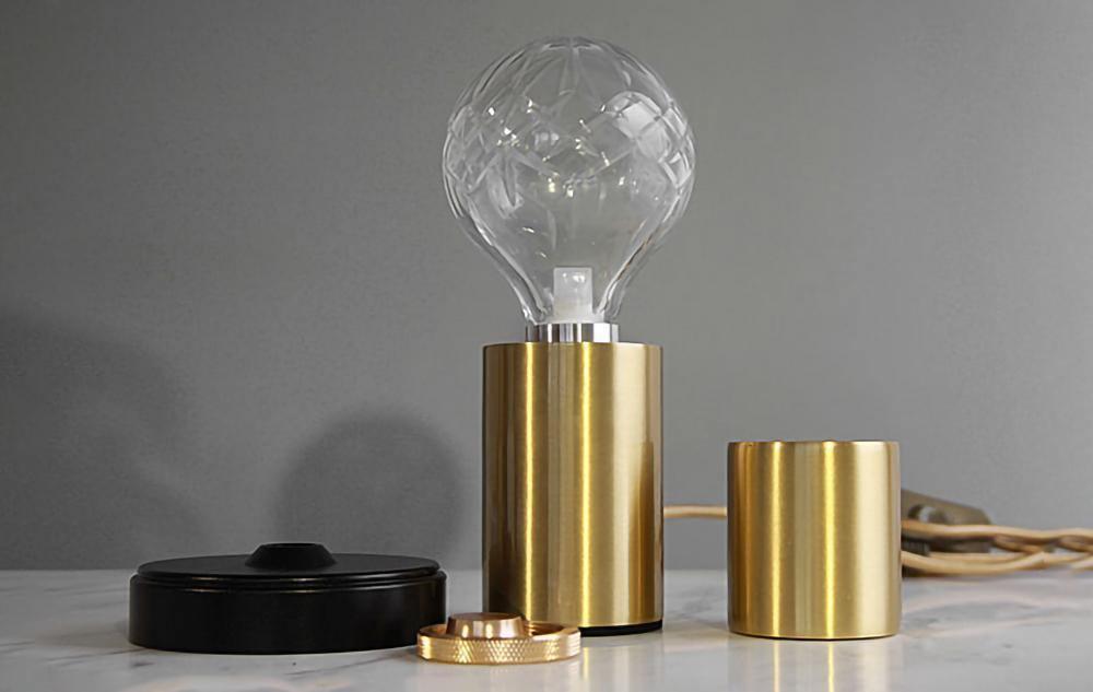 Crystal Bulb Table Lamp - Cueteks
