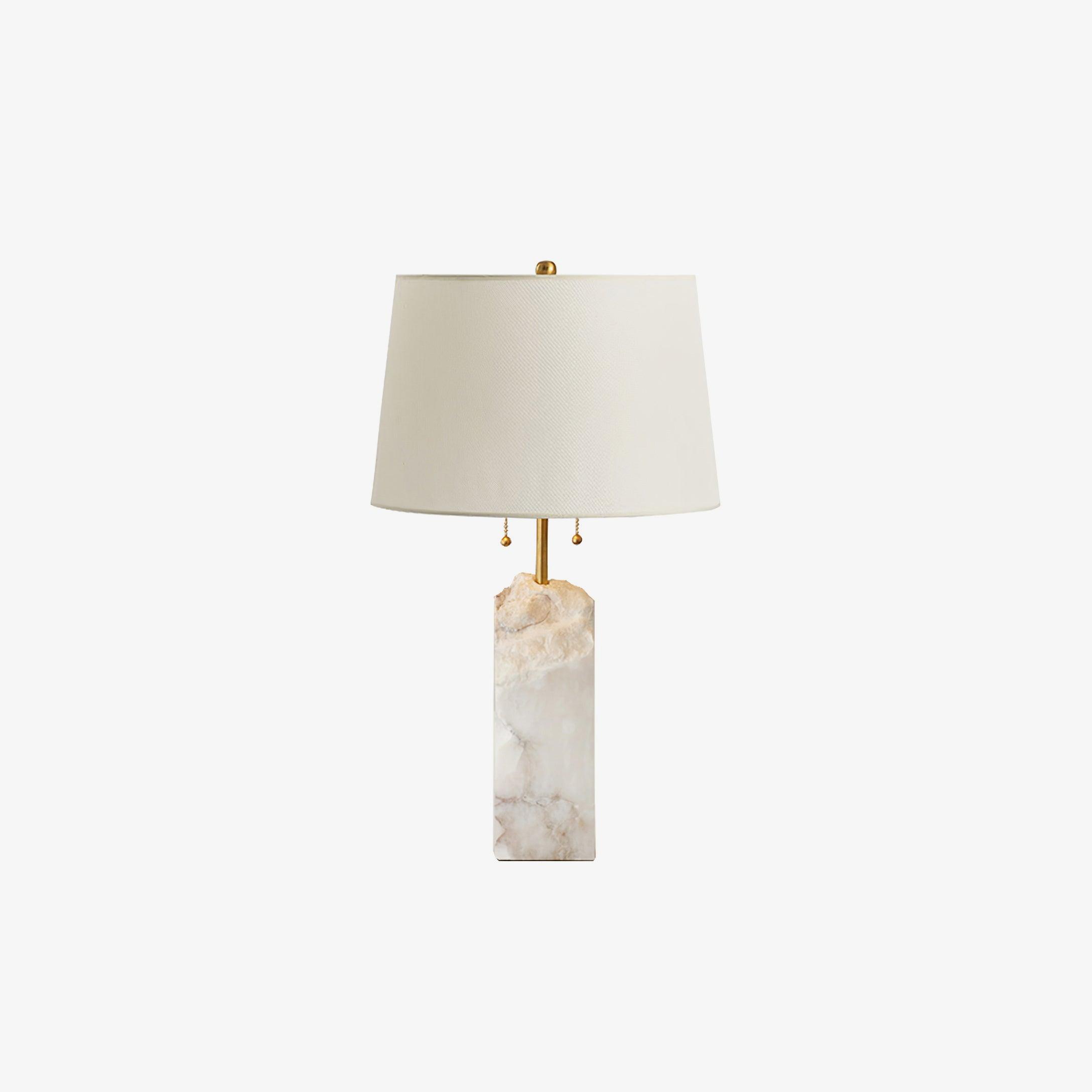 Raw Alabaster Table Lamp - Cueteks