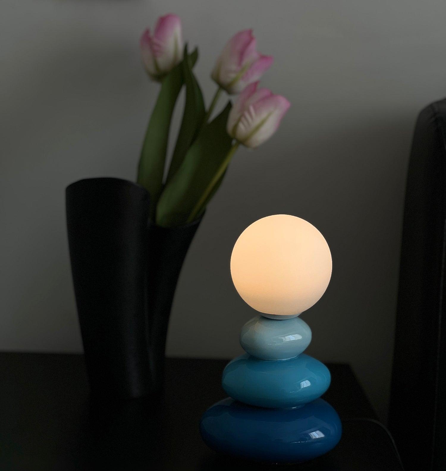 Triple Gourd Table Lamp - Cueteks