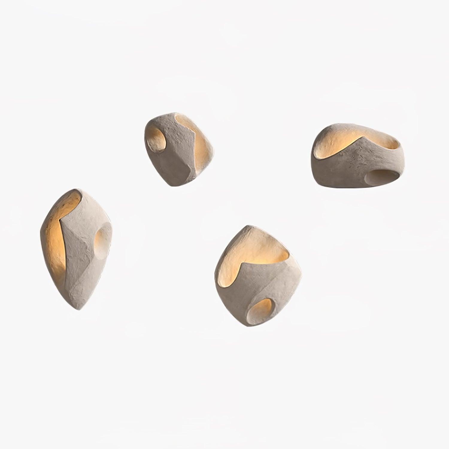 Cement Hollow Wall Light - Cueteks