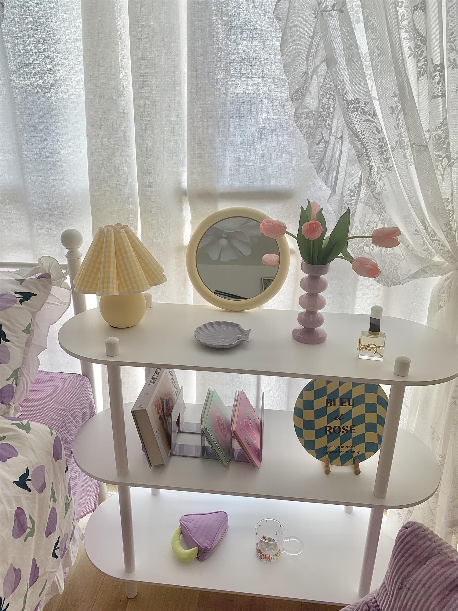 Kicsi Knife Pleat Table Lamp - Cueteks