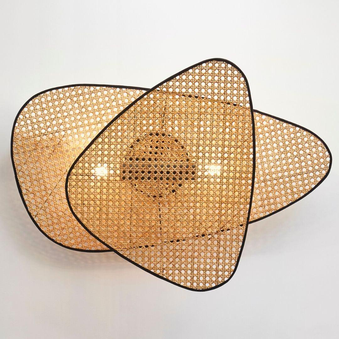 Screen Cannage Sconce - Cueteks