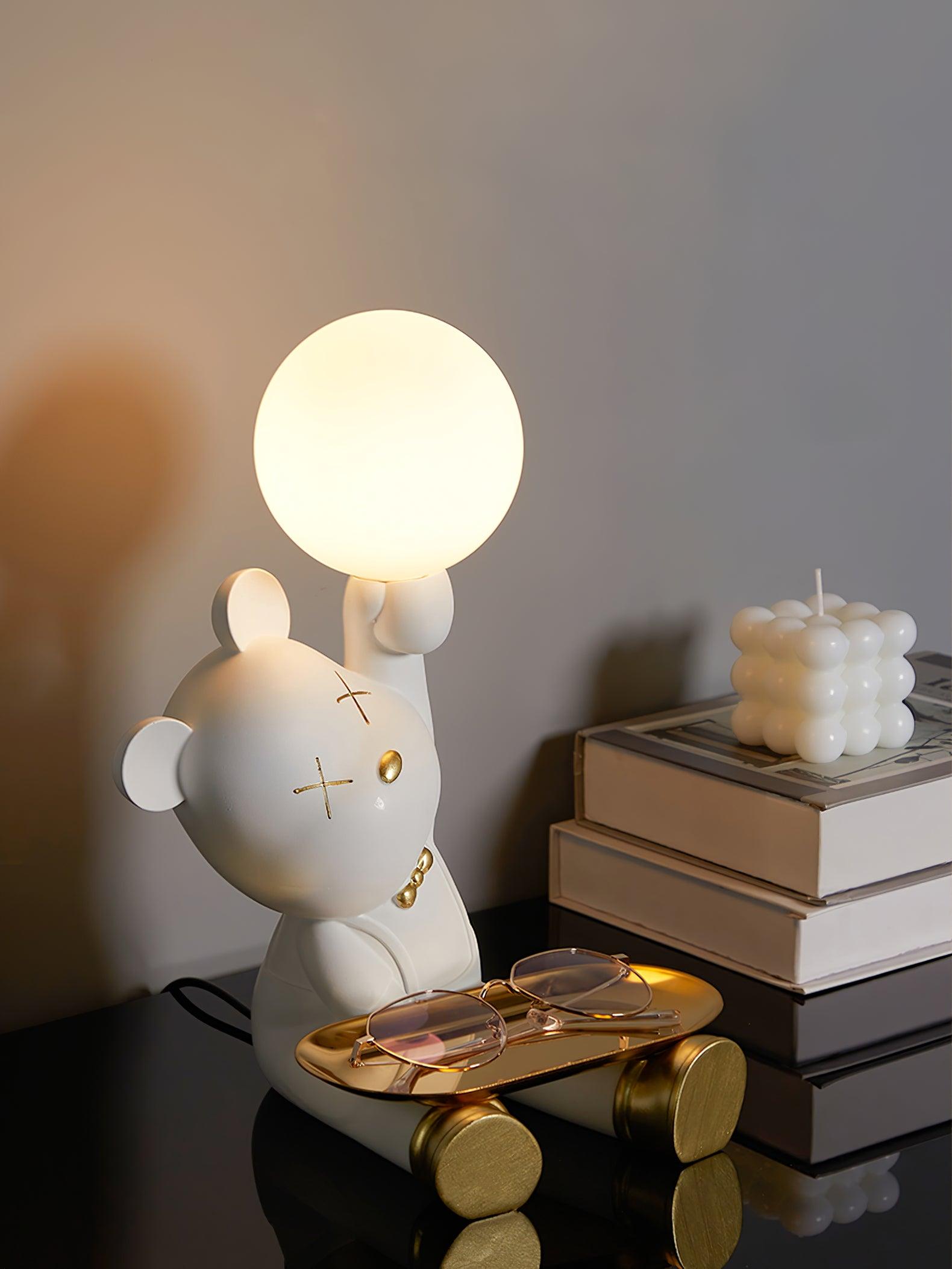 Violent Bear Tray Desk Lamp - Cueteks