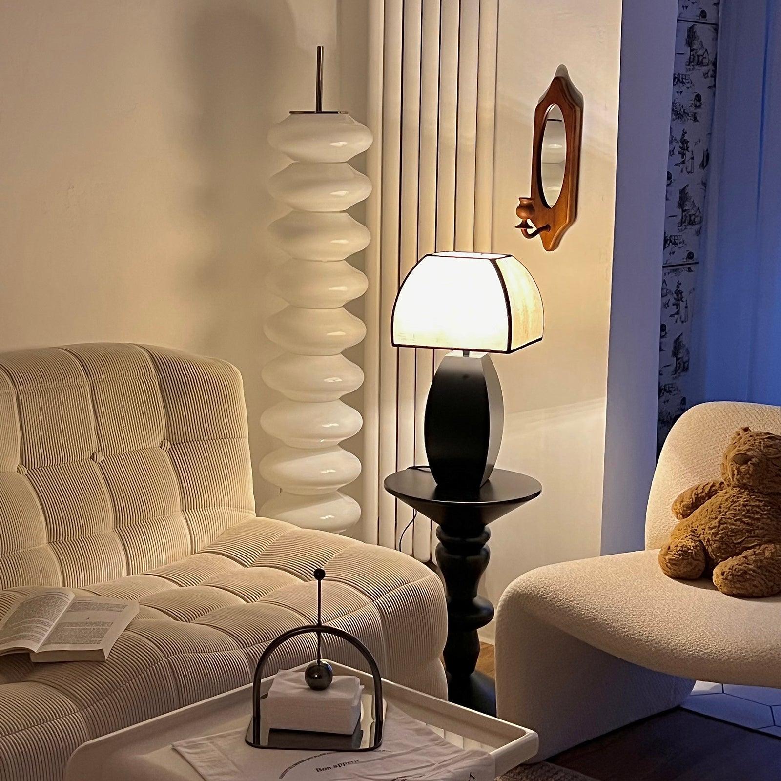 Javier Black Table Lamp - Cueteks