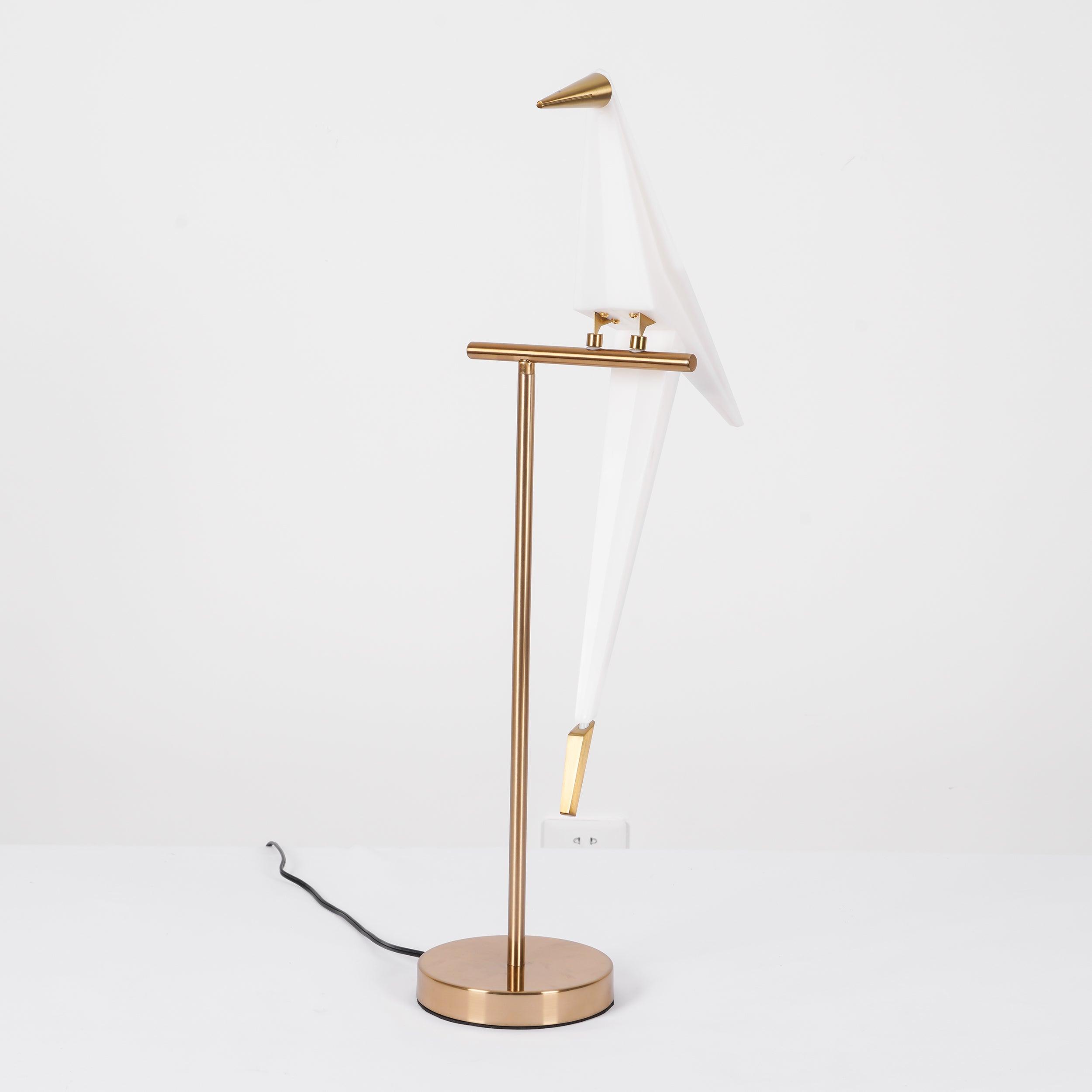 Paper Crane Bird Table lamp - Cueteks