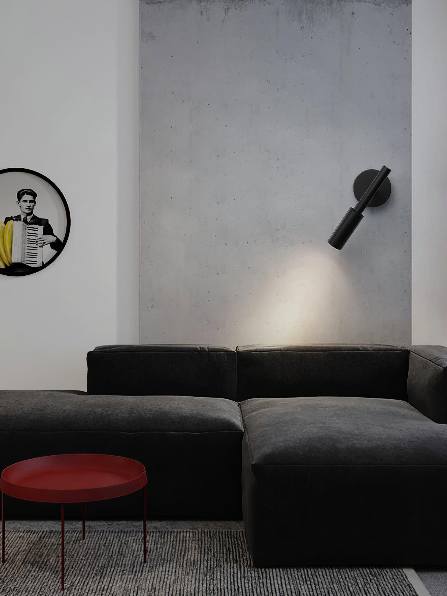 Tubino cylindrical LED wall light