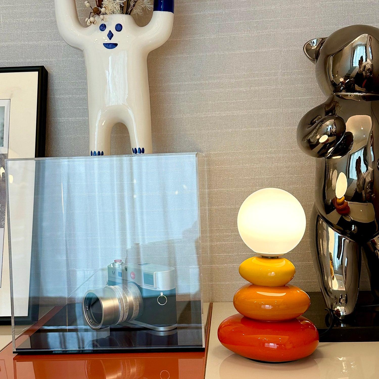 Triple Gourd Table Lamp - Cueteks
