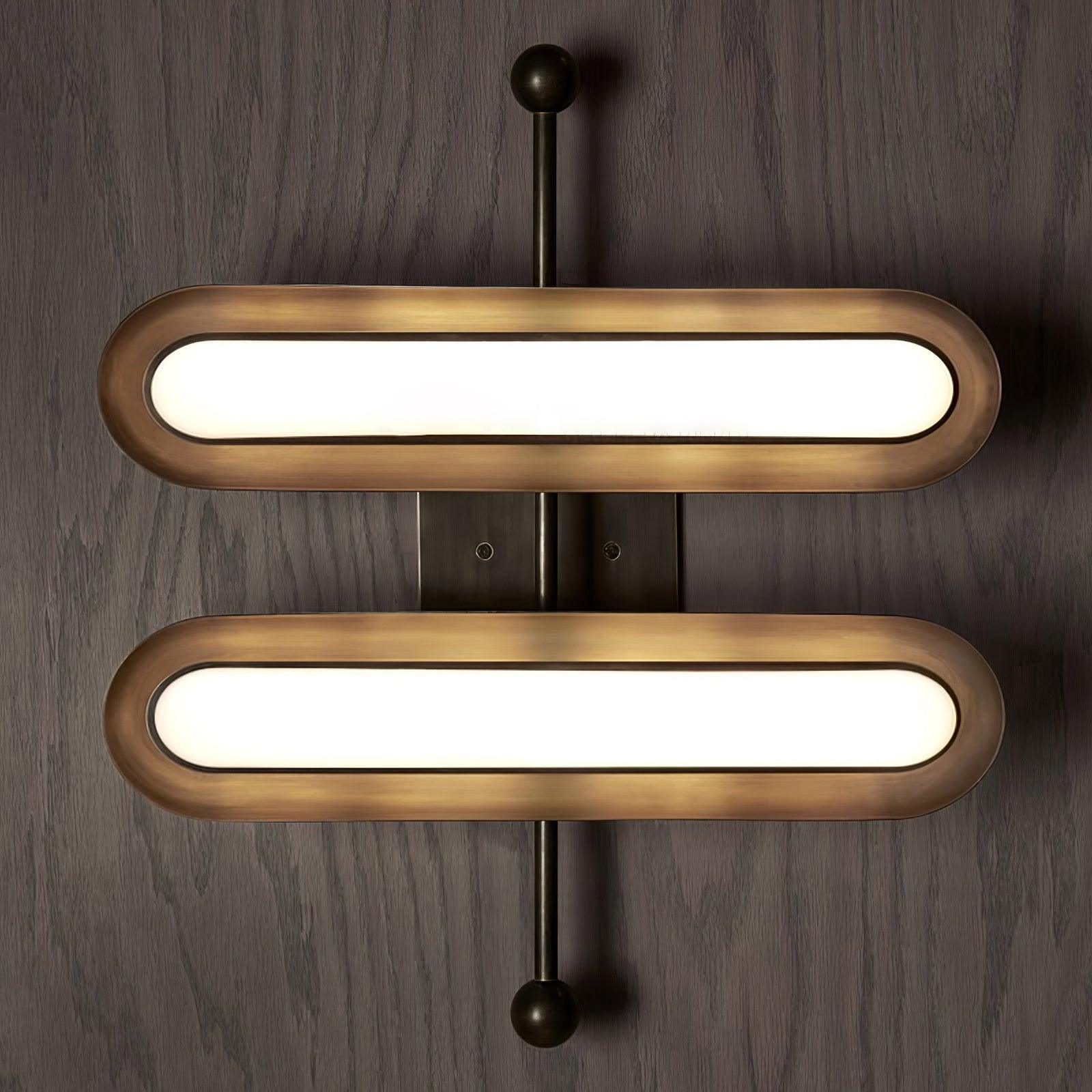 Gallery example of two horizontal capsule bars