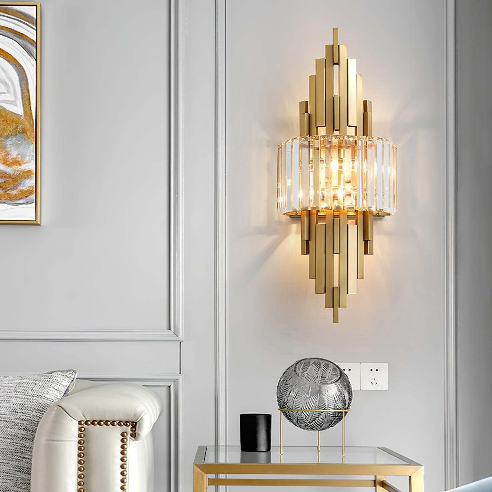 Kubica Crystal Wall Lamp - Cueteks