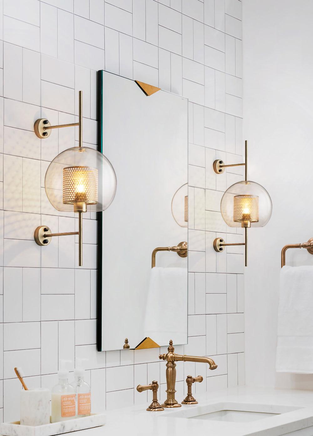 Chiswick Glass Wall Light - Cueteks
