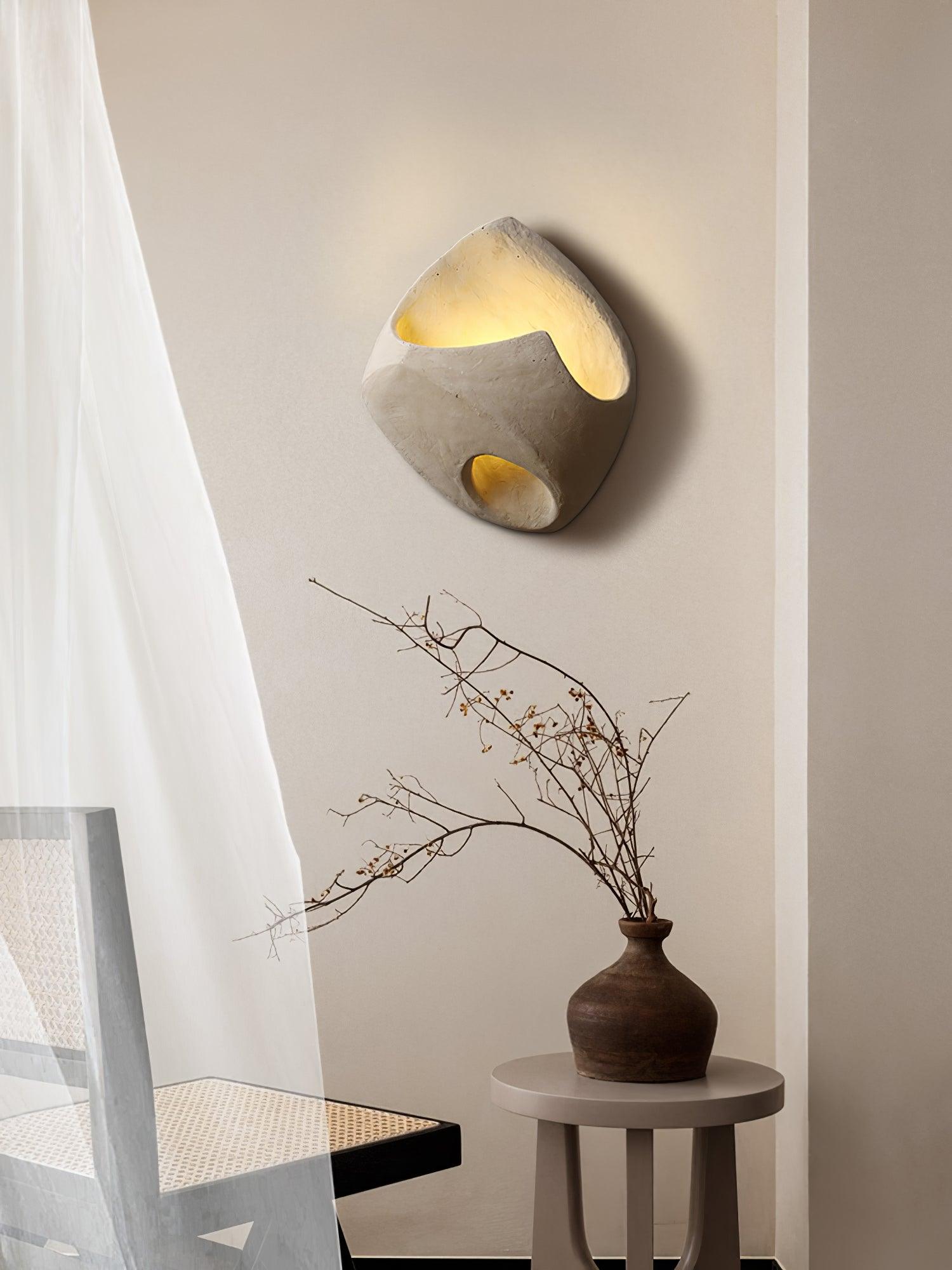 Cement Hollow Wall Light - Cueteks