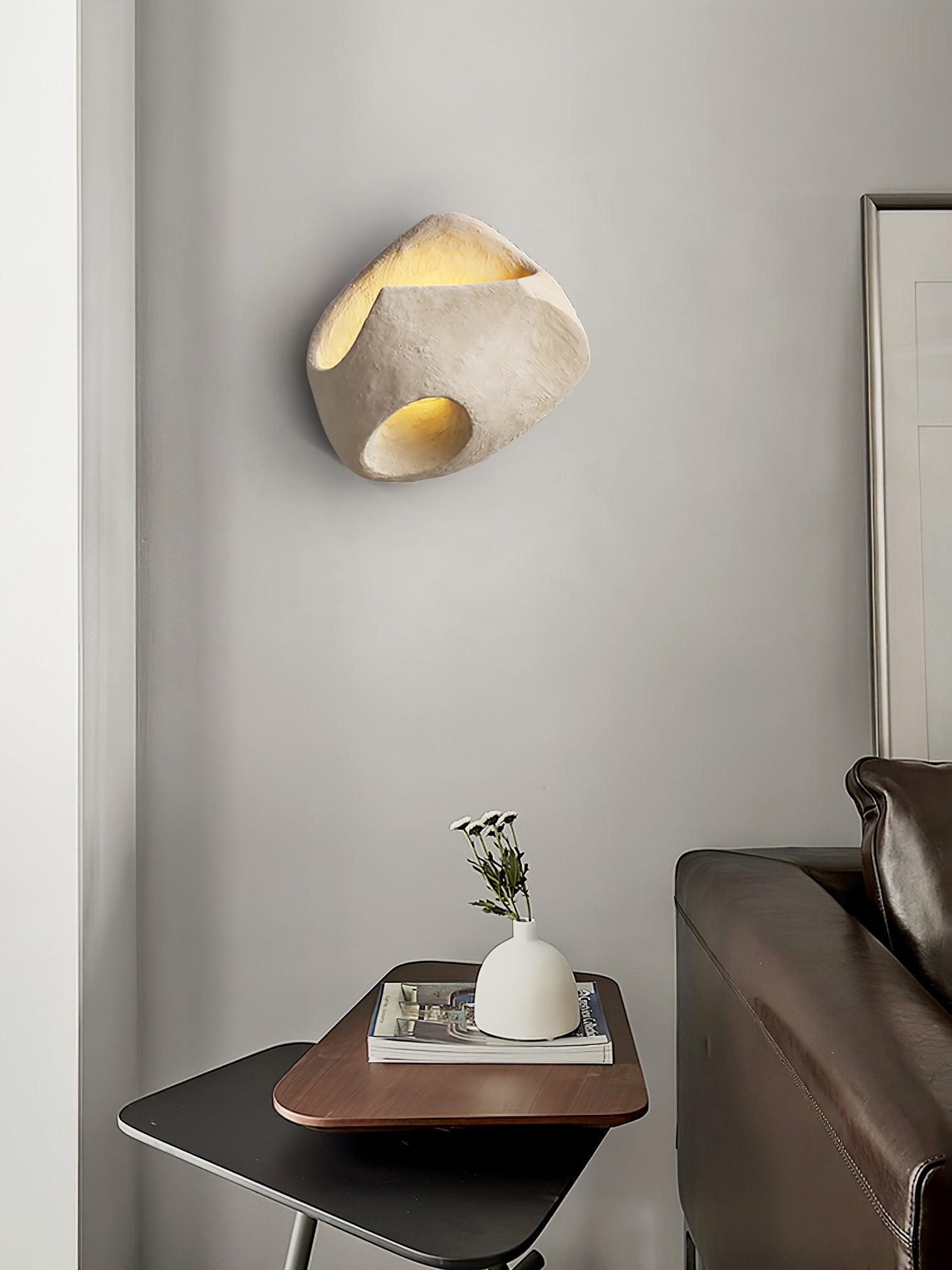 Cement Hollow Wall Light - Cueteks