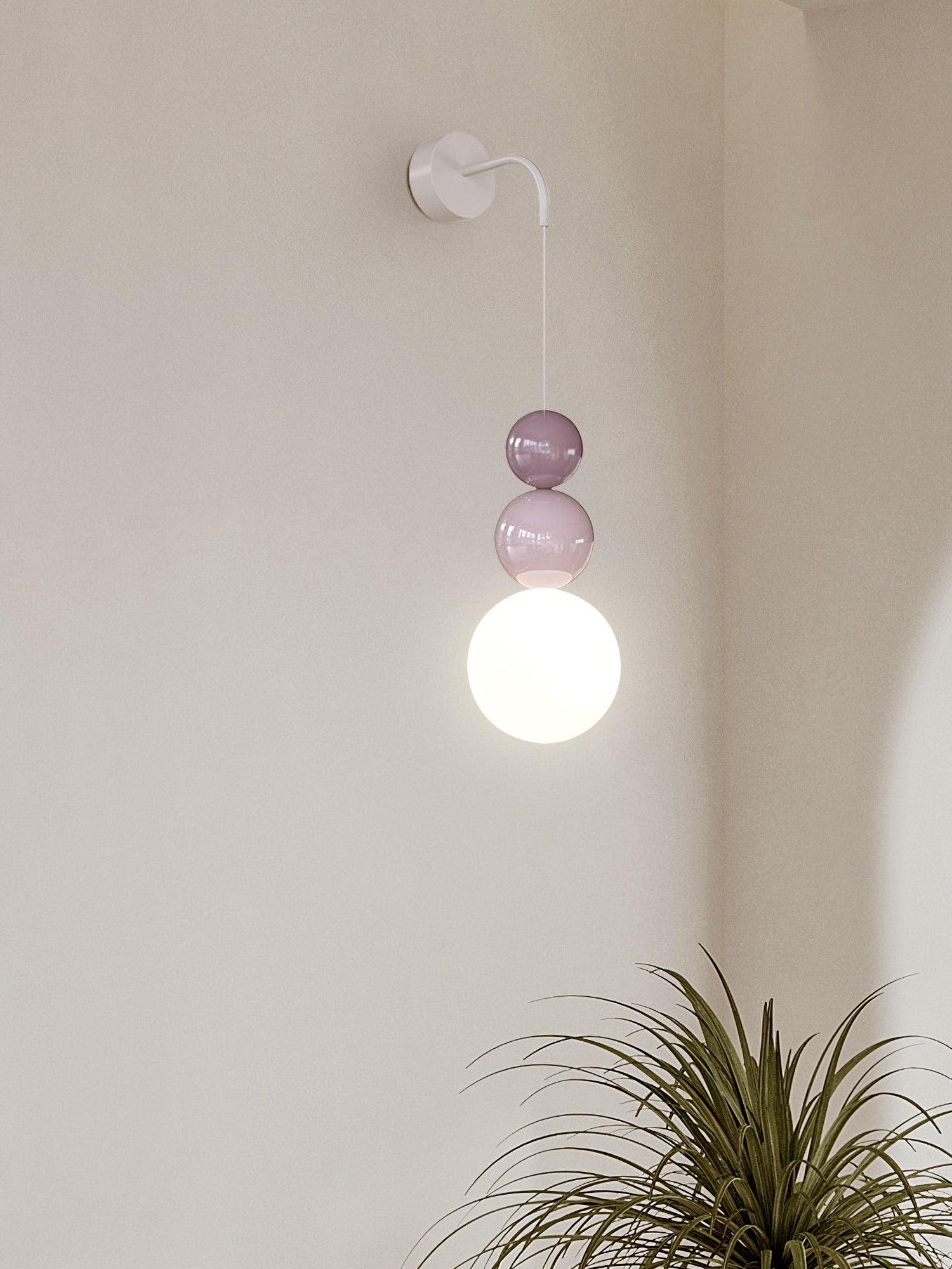 Acrylic Three Ball wall lamp