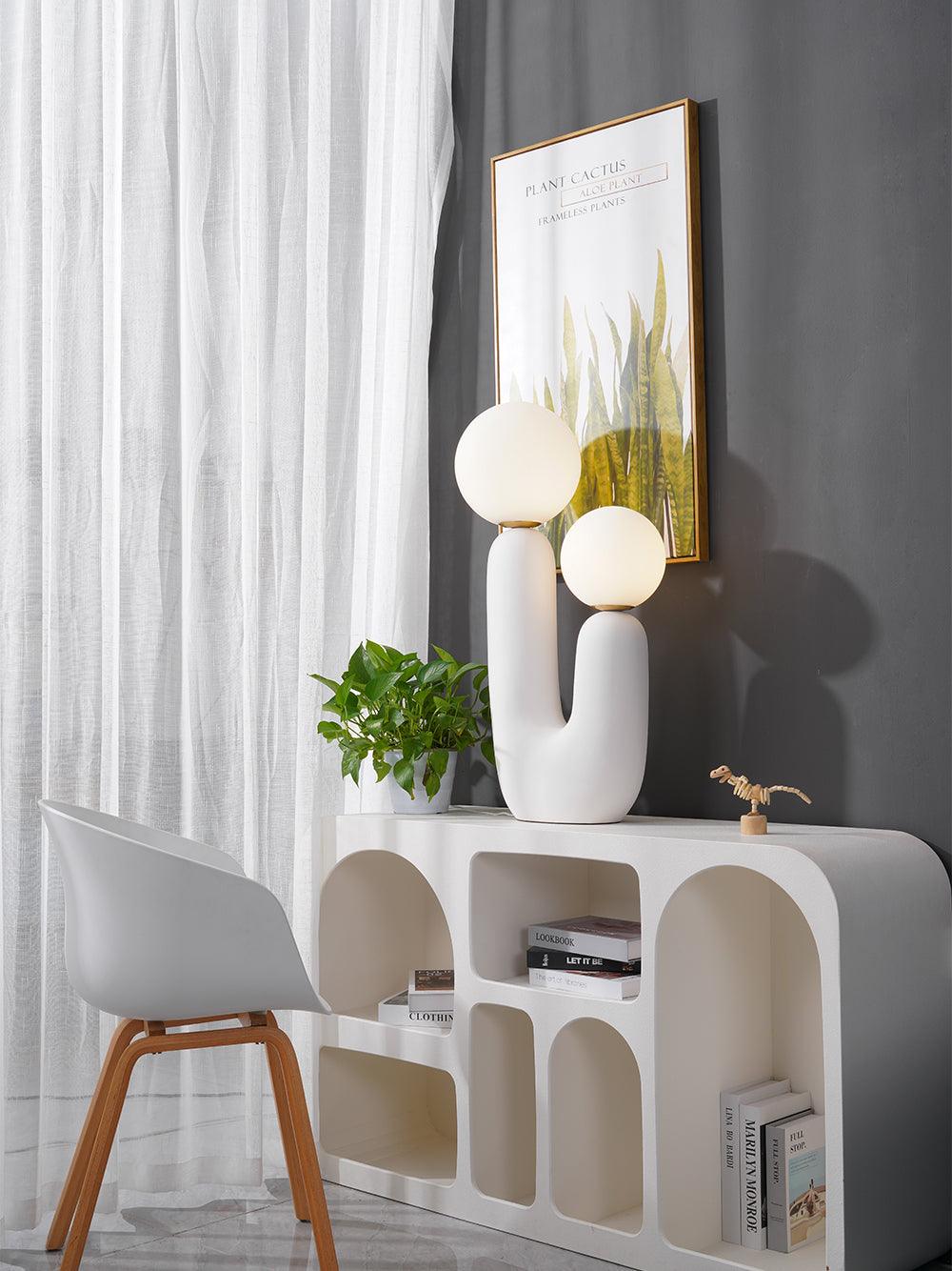 Oo Ceramics Table Lamp - Cueteks