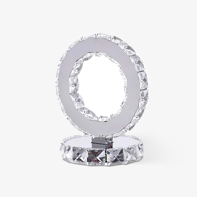 Crystal Rings Table Lamp - Cueteks