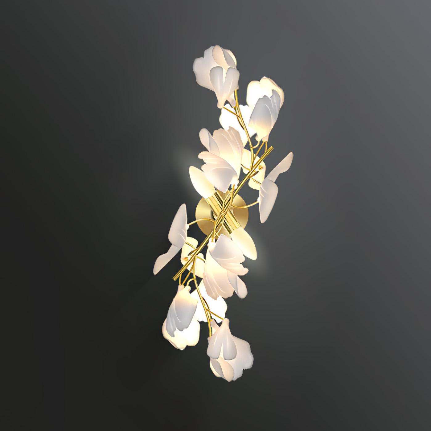 Gingko Flowers Wall Lamp - Cueteks