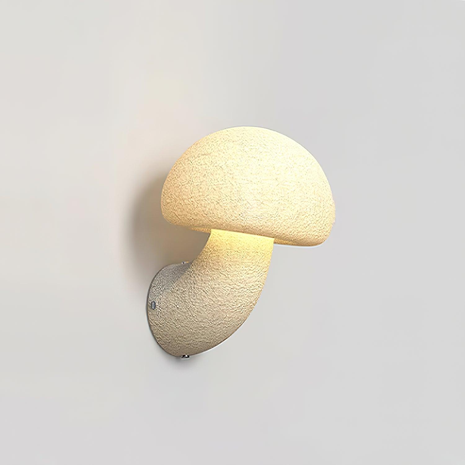 Lit White resin cap and curved stalk
