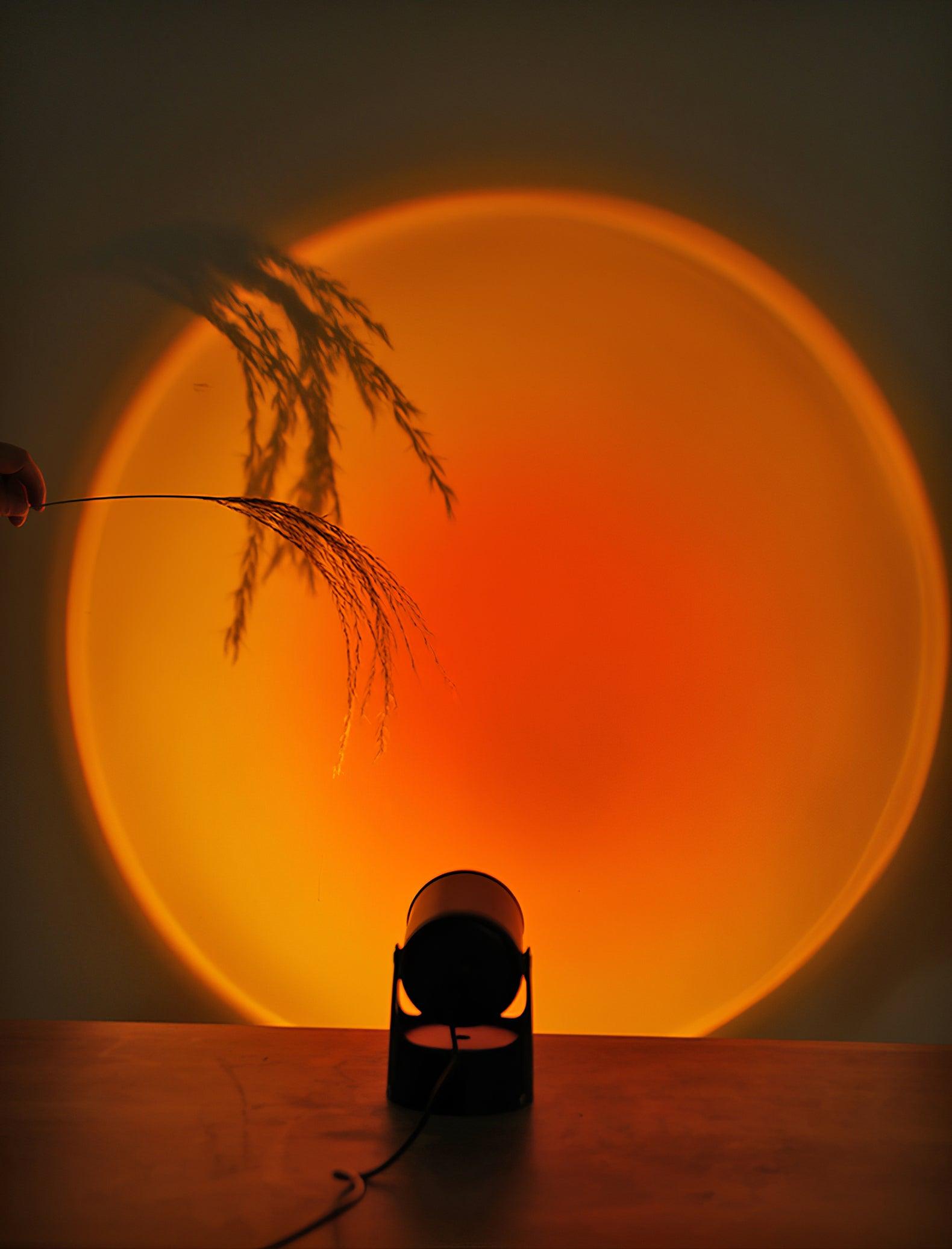 Sunset Projection Built-in Battery LED Light - Cueteks