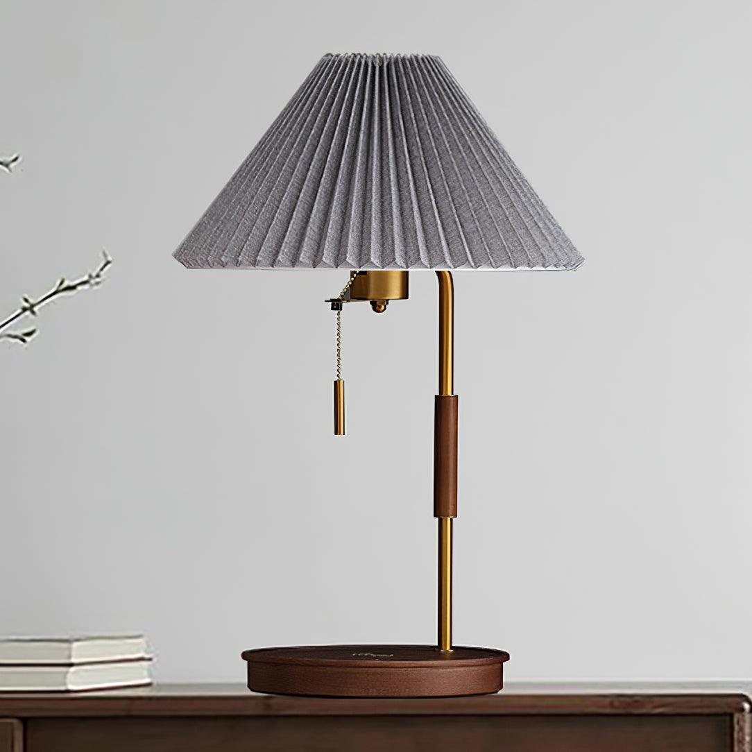 Wooden Retro Table Lamp - Cueteks