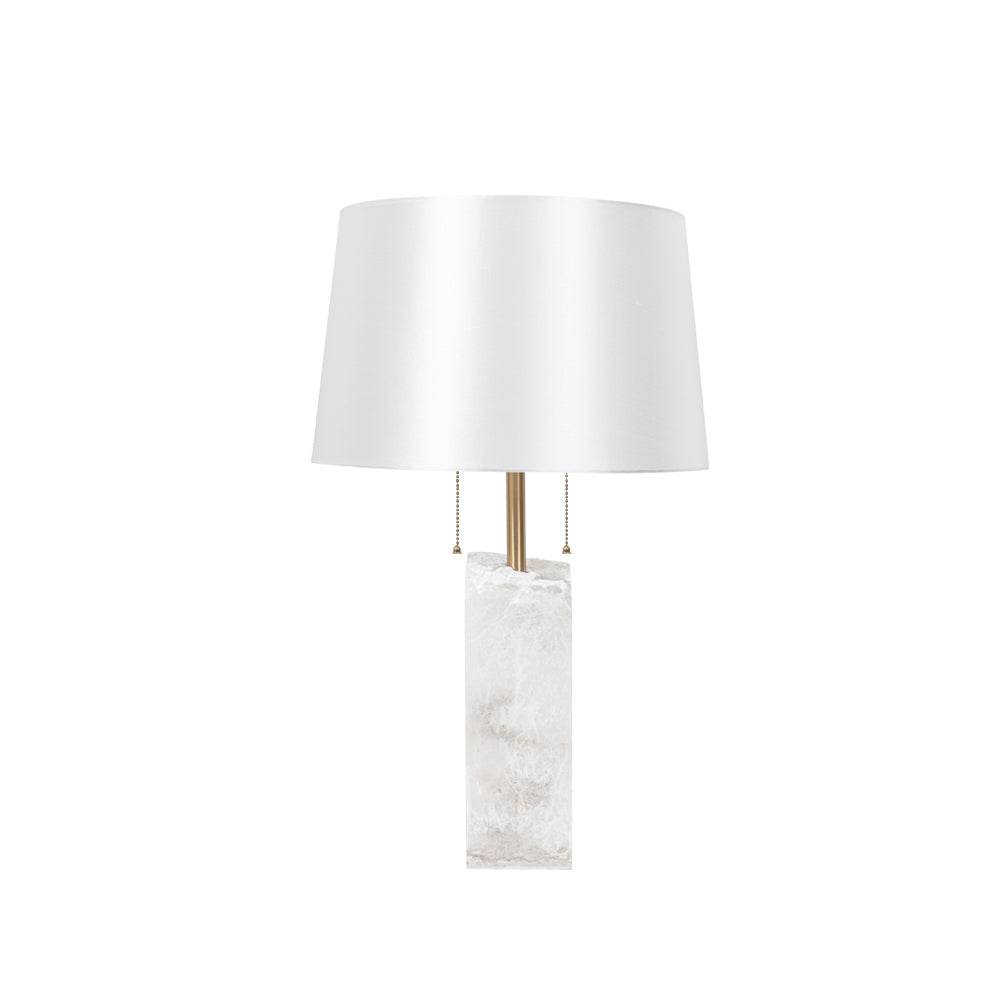 Raw Alabaster Table Lamp - Cueteks