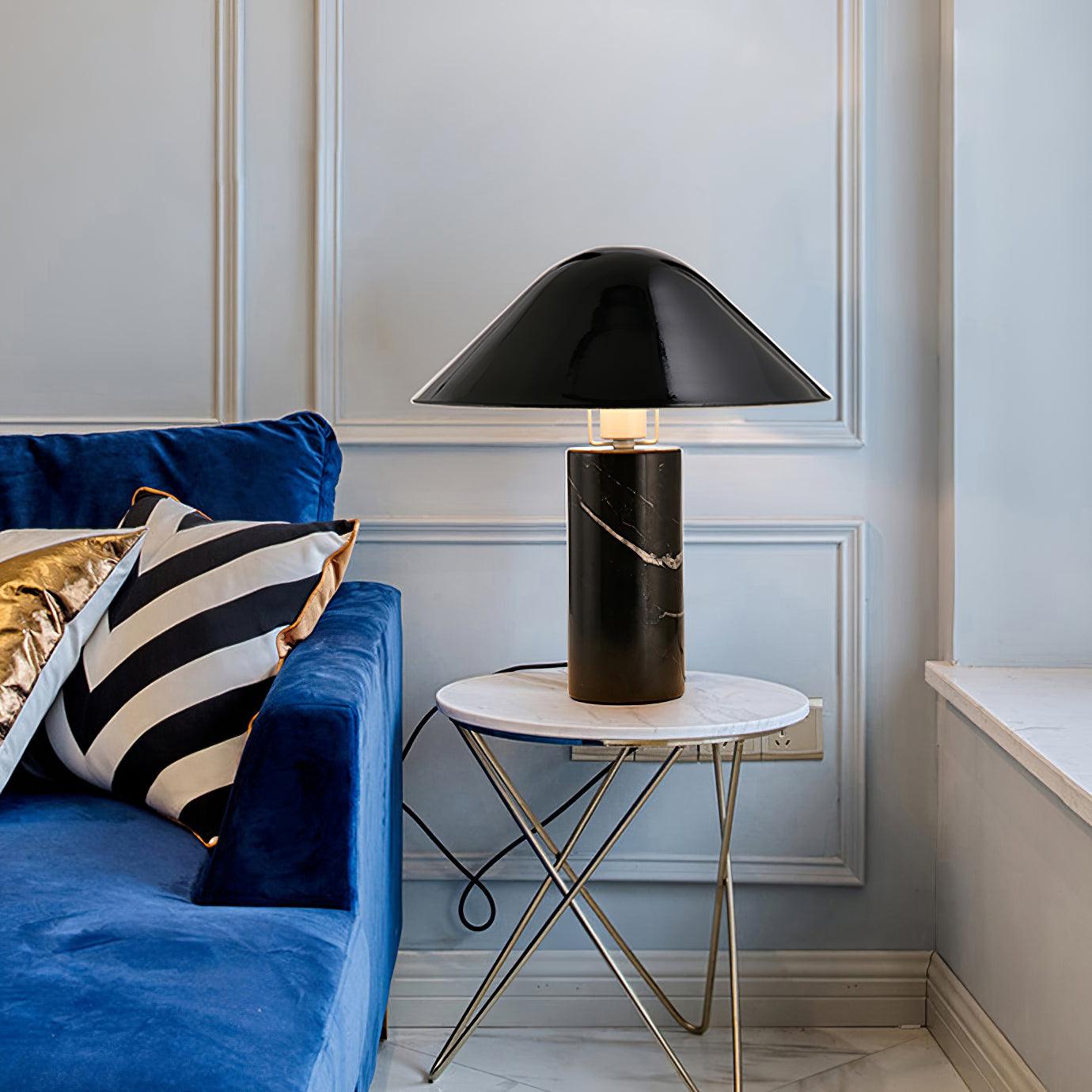 Adelaide Marble Table Lamp - Cueteks