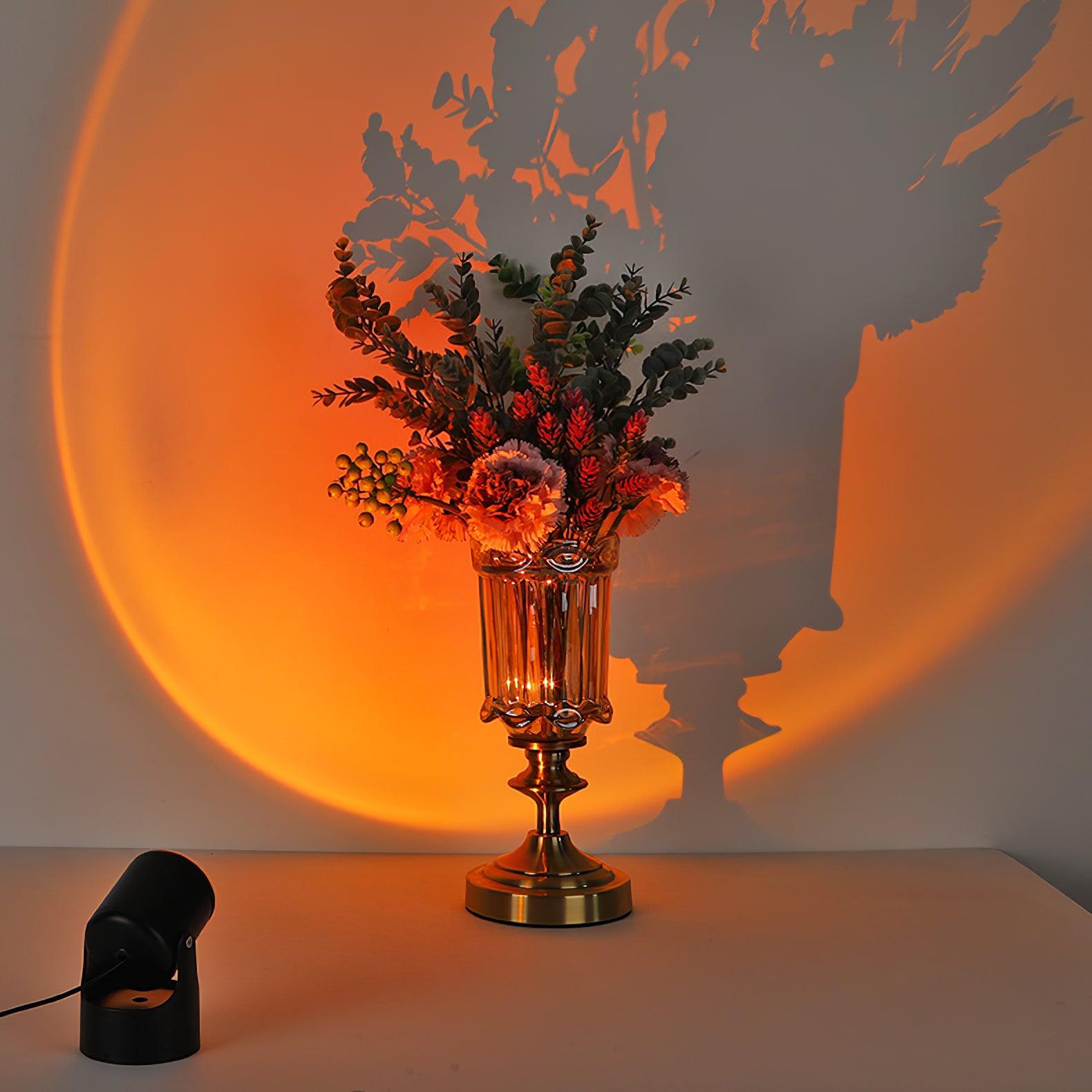 Sunset Projection Built-in Battery LED Light - Cueteks