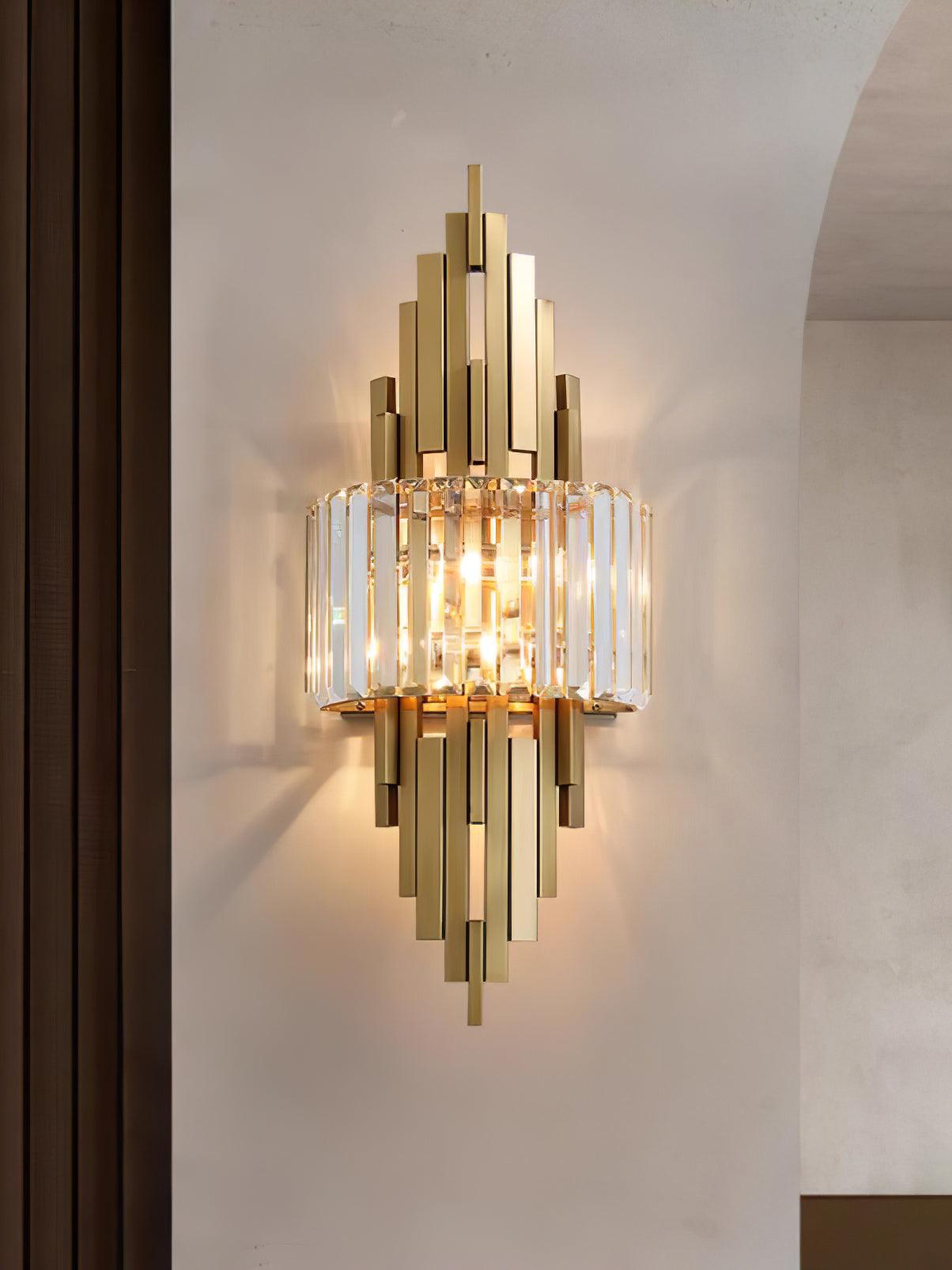 Kubica Crystal Wall Lamp - Cueteks