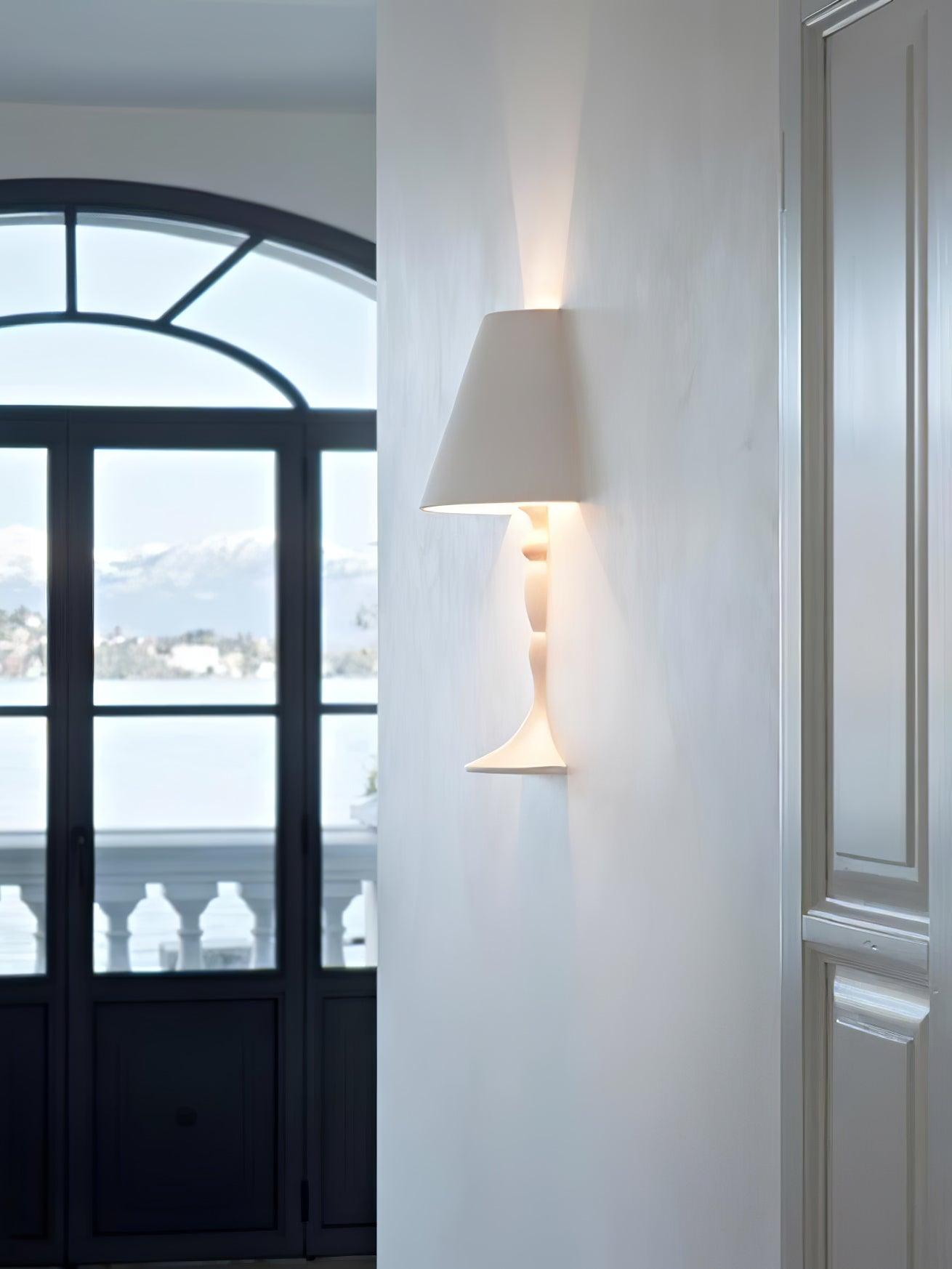 Plaster Picture Wall Lamp - Cueteks