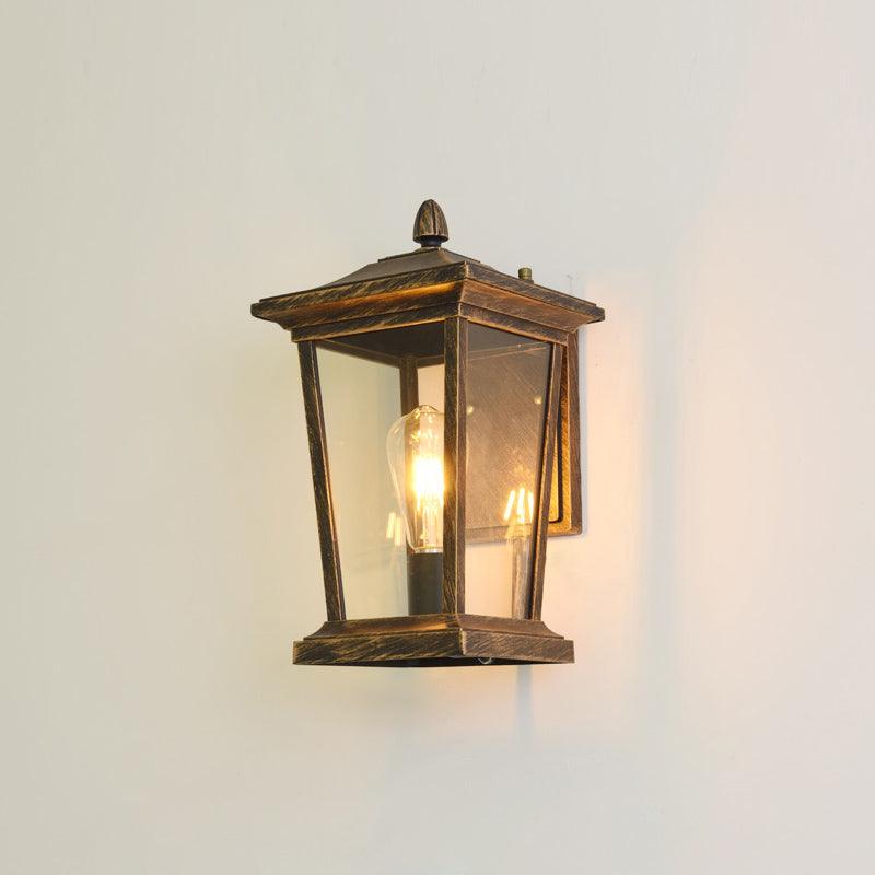 Lodge Birdcage Outdoor Wall Lamp - Cueteks