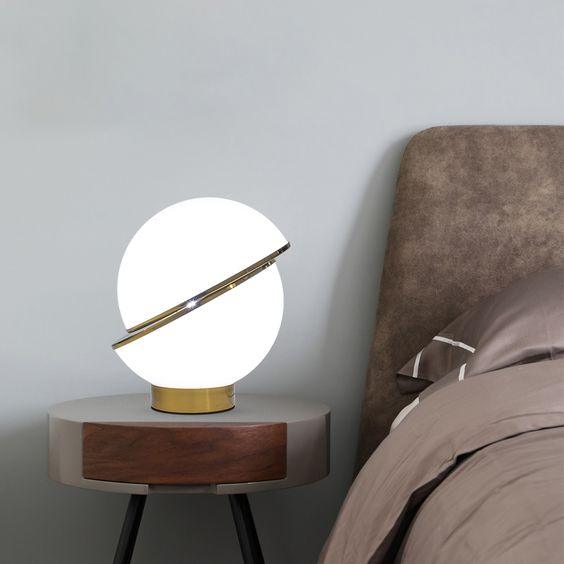 Crescent Table Lamp - Cueteks