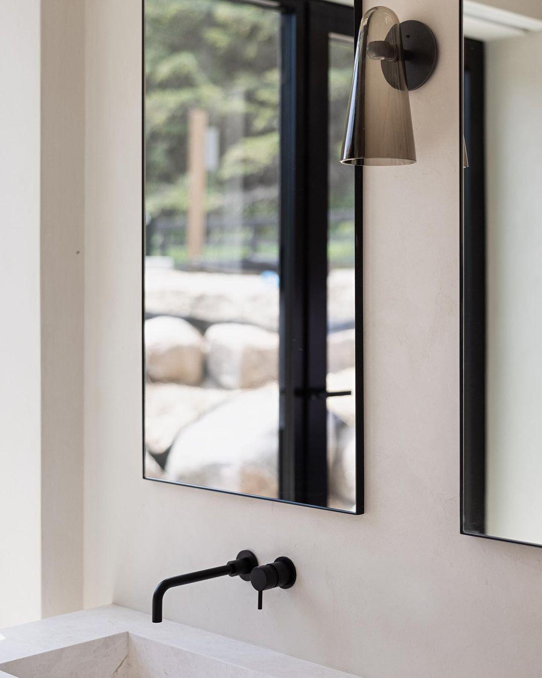 Conical Glass wall lamp