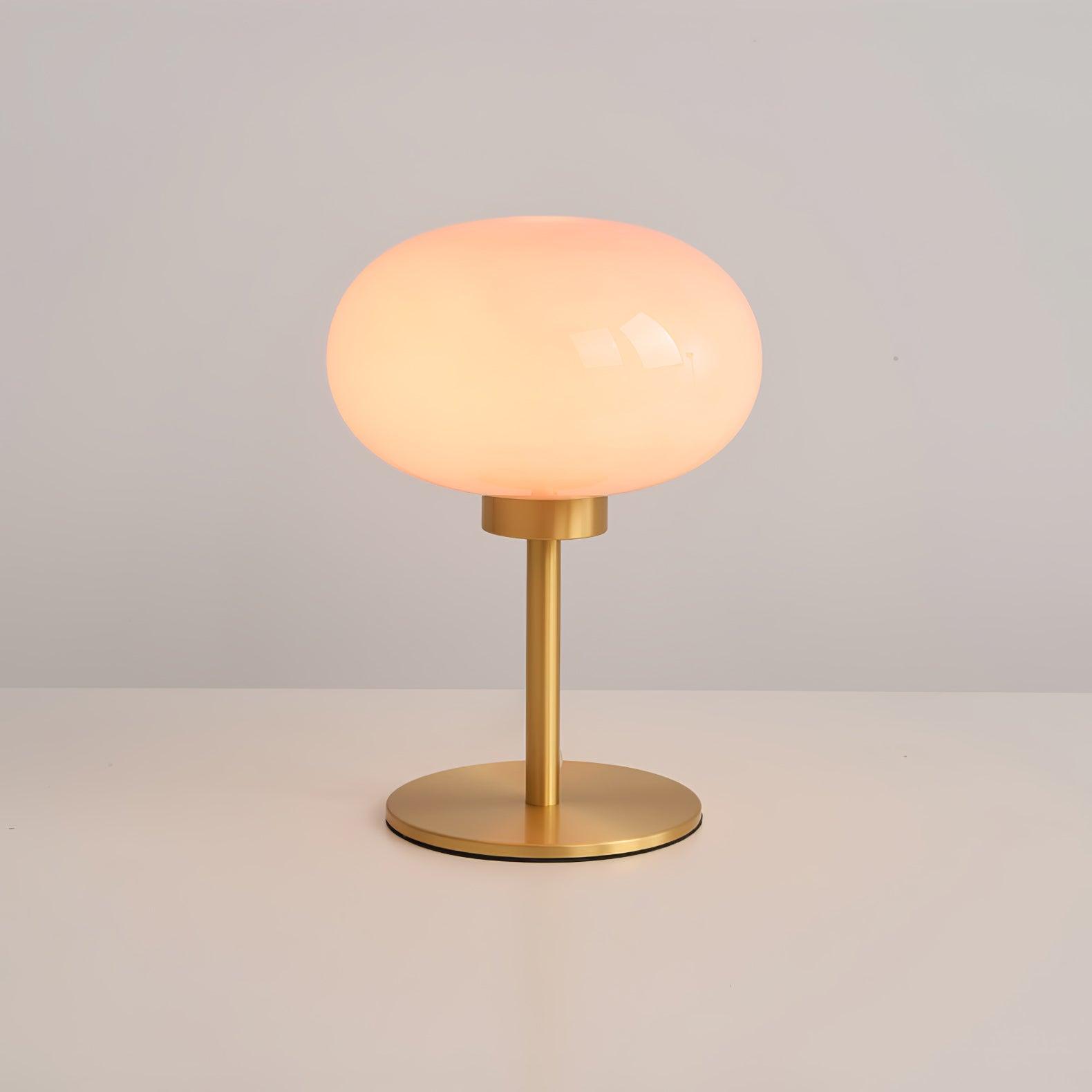 Marshmallow Brass Table Lamp - Cueteks