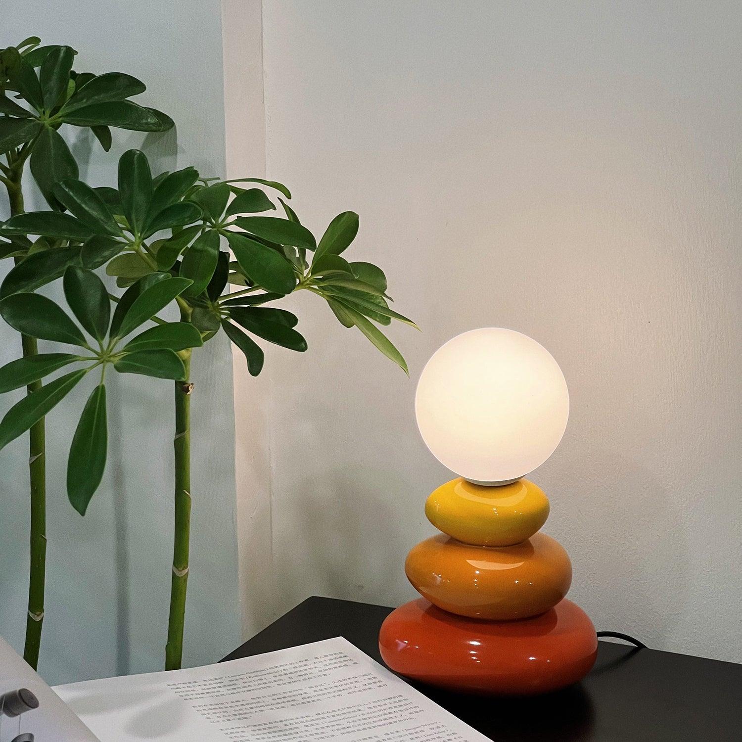 Triple Gourd Table Lamp - Cueteks