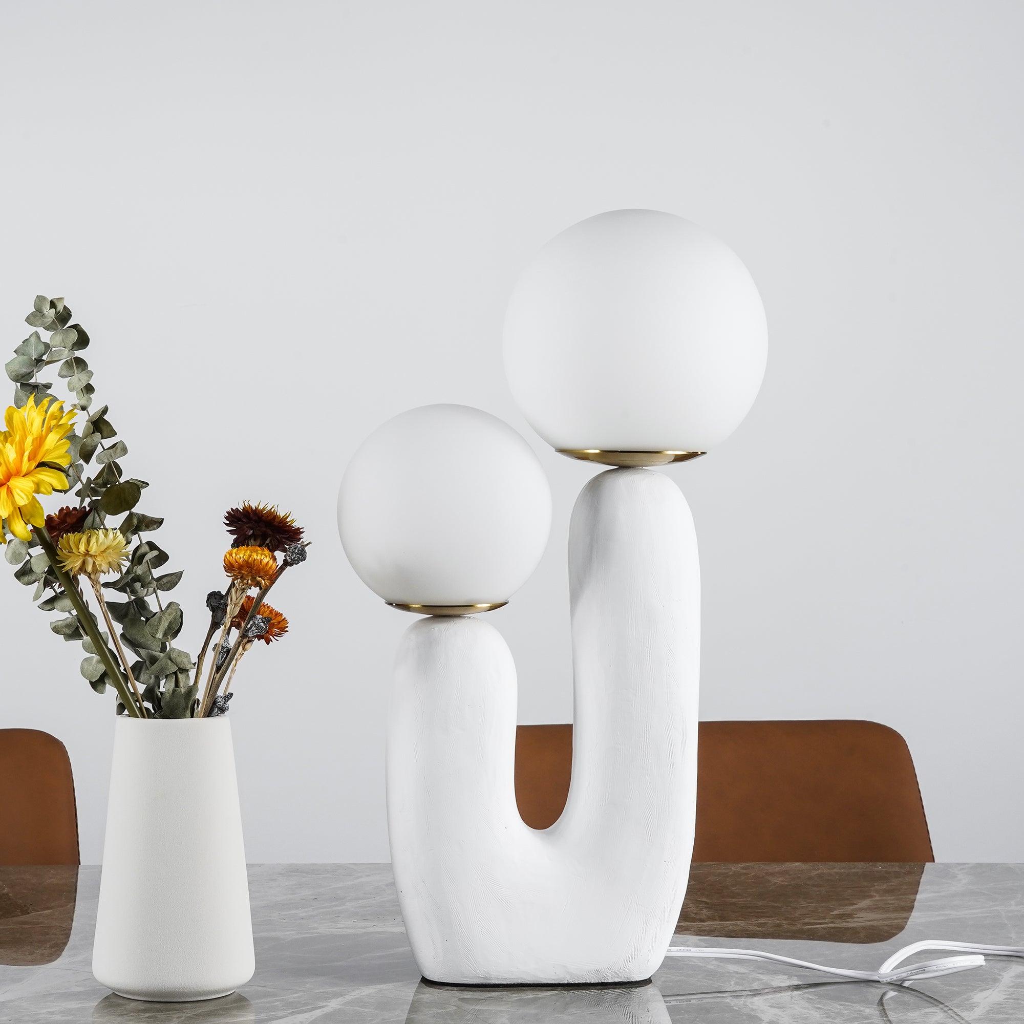 Oo Rough Table Lamp - Cueteks