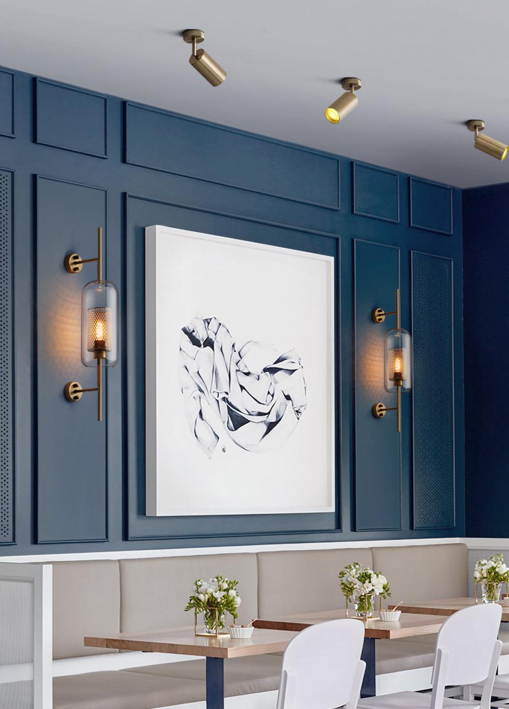 Chiswick Glass Wall Light - Cueteks