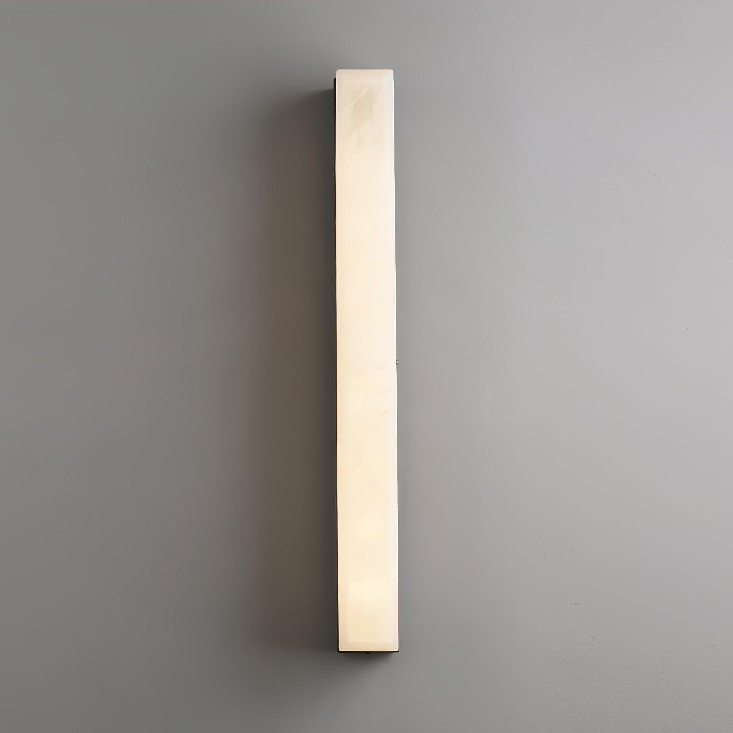 Emerson linear alabaster LED wall light