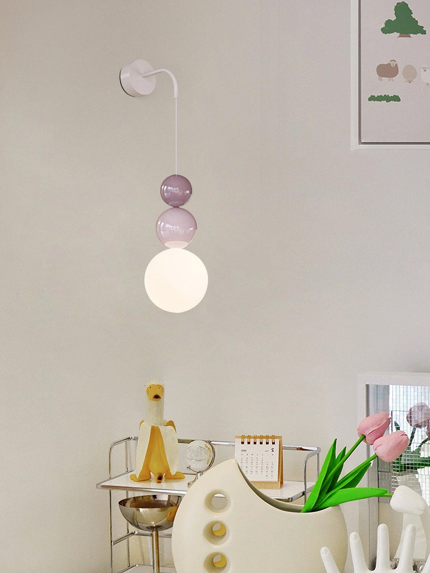 Acrylic Three Ball wall lamp