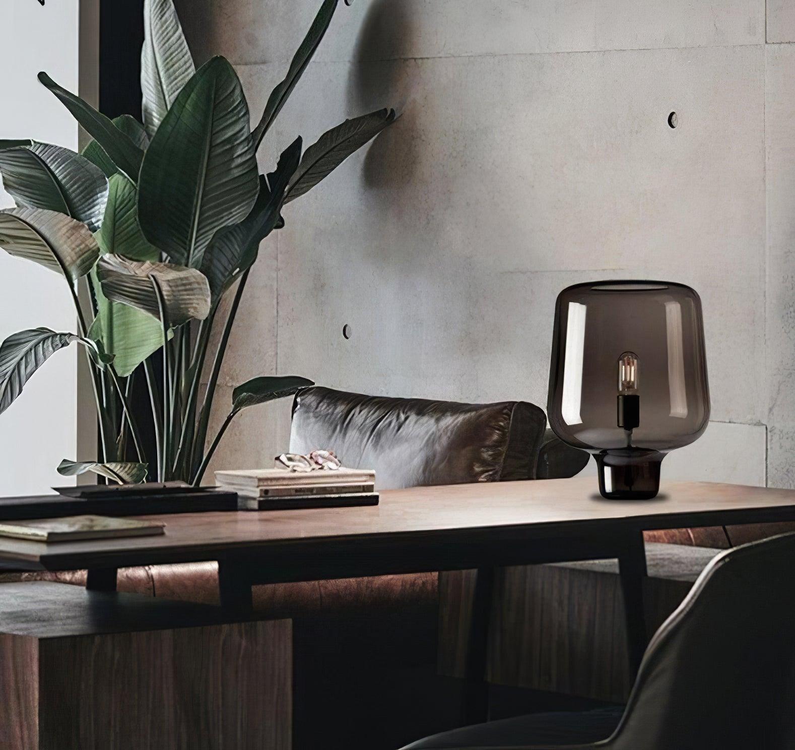 Teutonic Glass Table Lamp - Cueteks