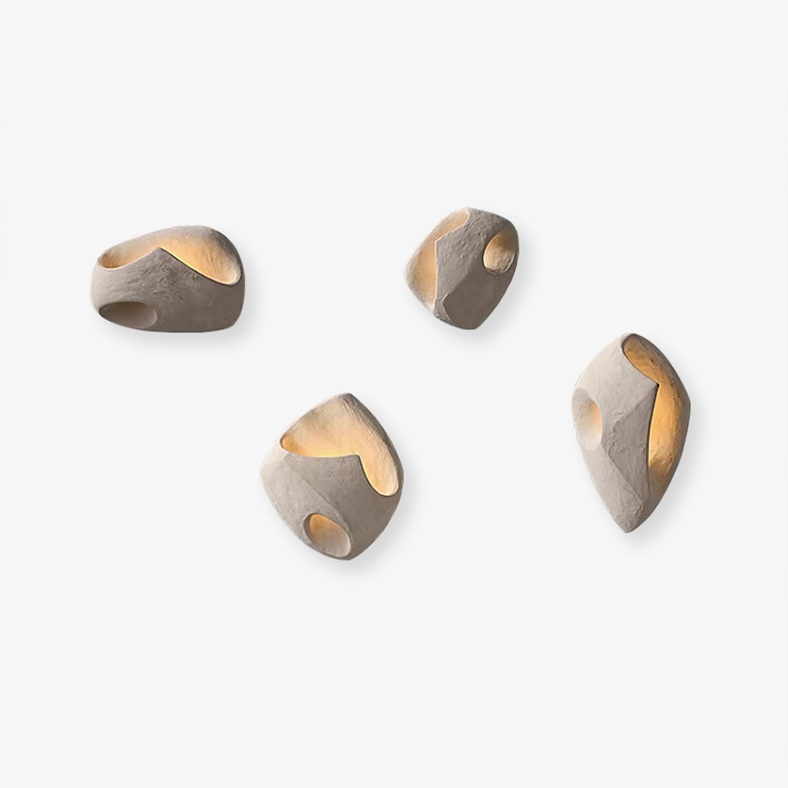 Cement Hollow Wall Light - Cueteks
