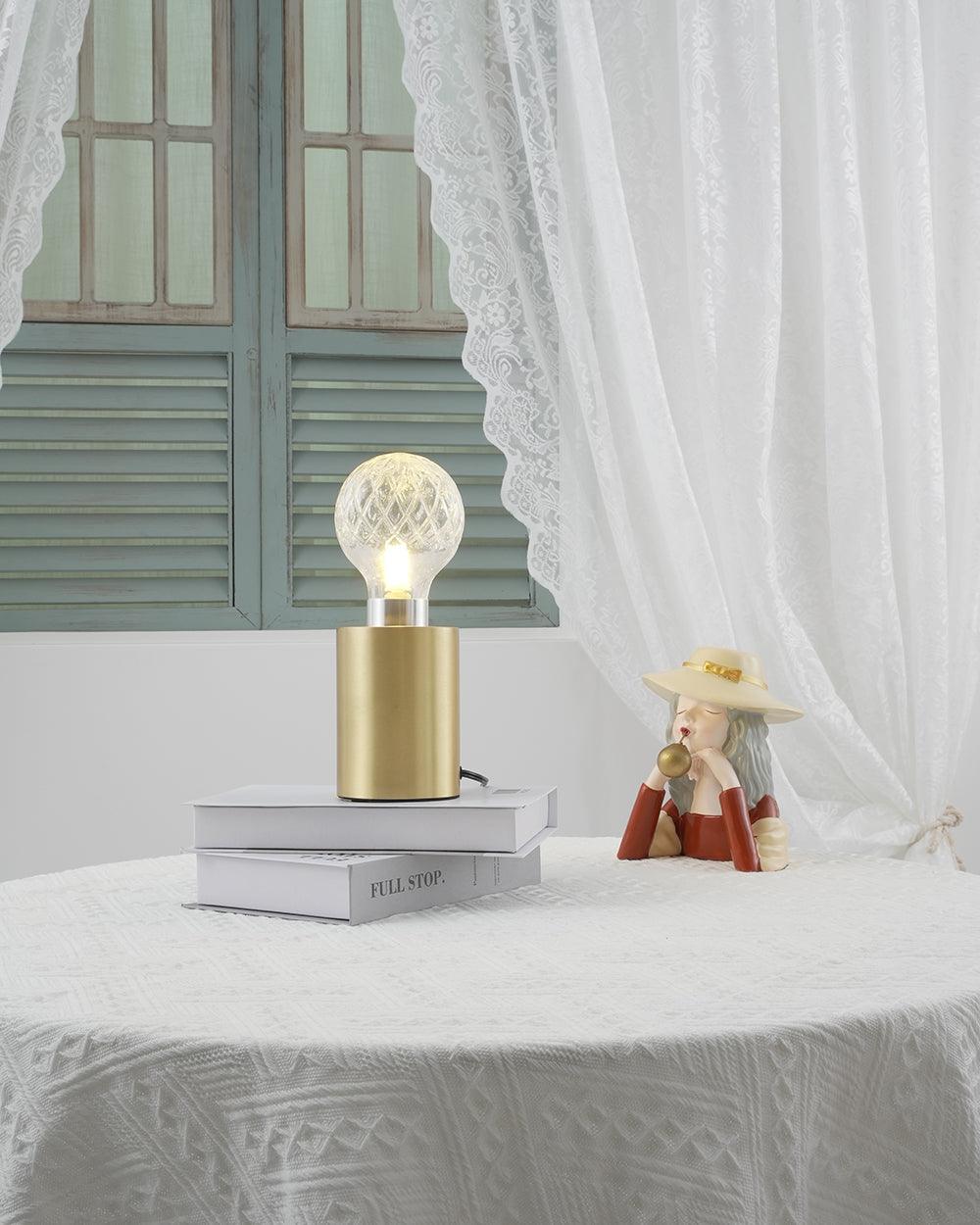 Crystal Bulb Table Lamp - Cueteks